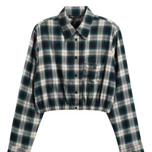 Maje Cosera Button Front Crop Top NWT